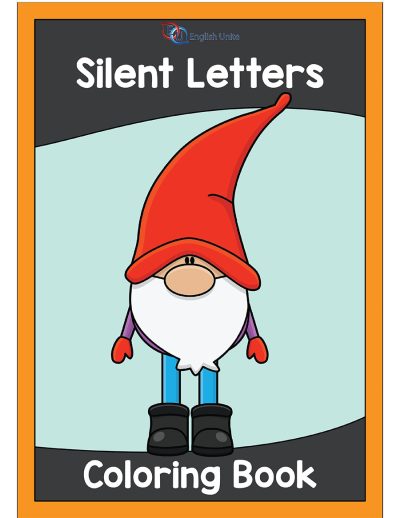 coloring book - silent letters