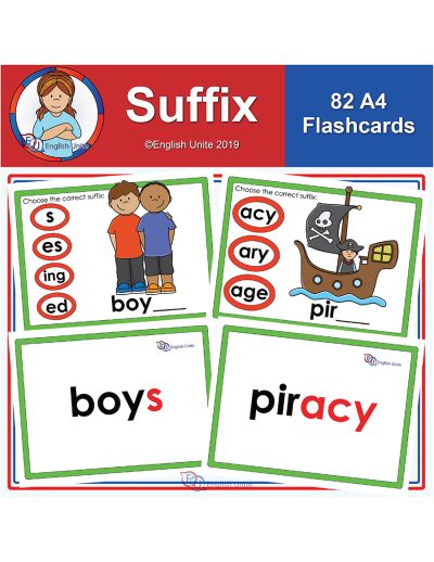 flashcards - a4 suffix