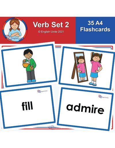 flashcards - a4 verbs set 2