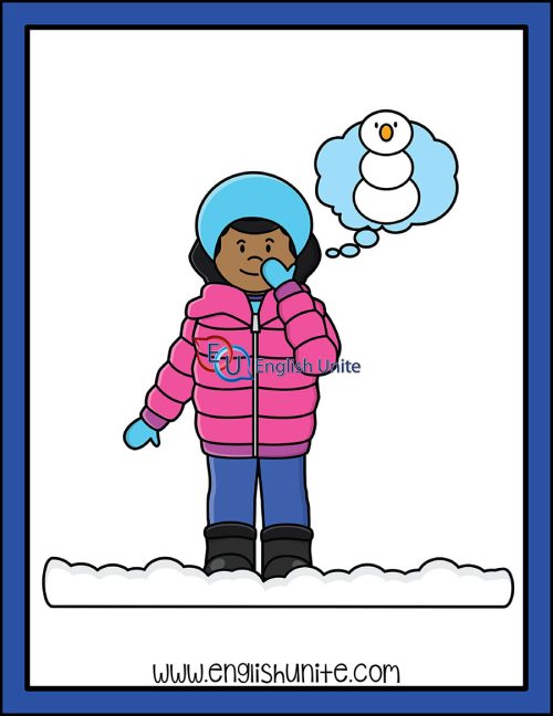 clip art - make a snowman 1