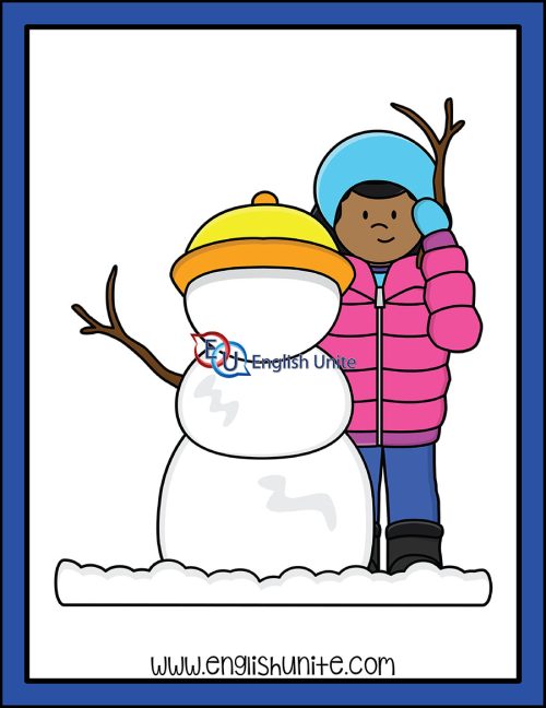 clip art - make snowman 4