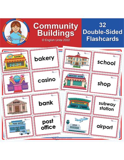flashcards - community buildings