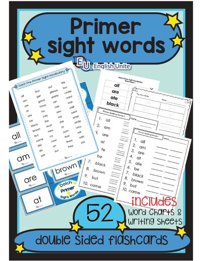 worksheet bundle - primer sight words