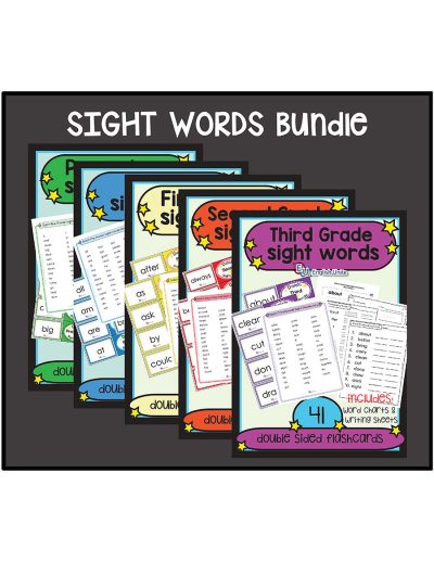 worksheet bundle - sight words