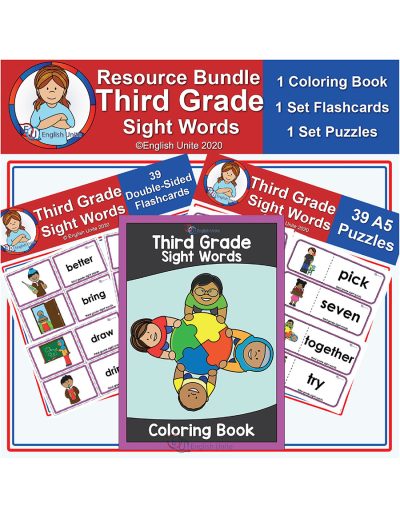 bundle - third grade sight words