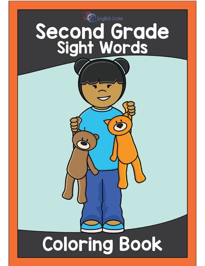 coloring book - second grade sight words