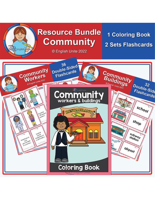 community workers and buildings resource bundle