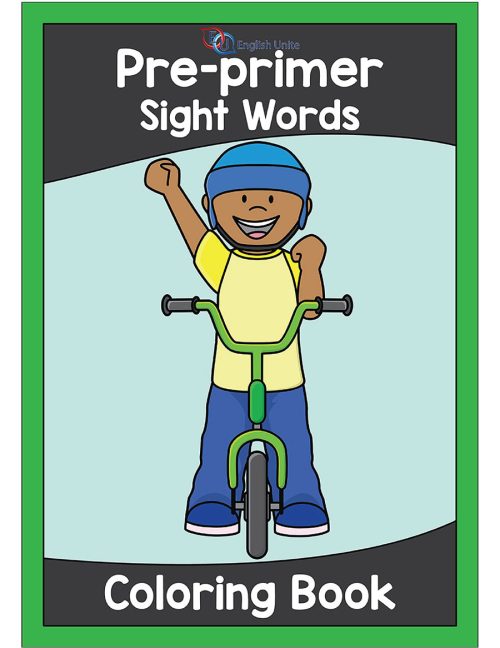 coloring book - pr-primer sight words