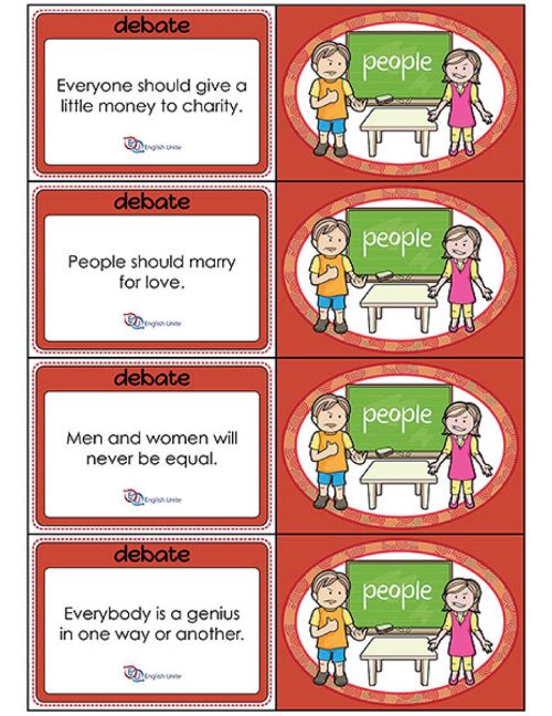 debate cards - people