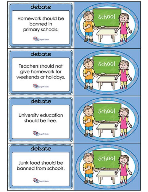 debate cards - school 1