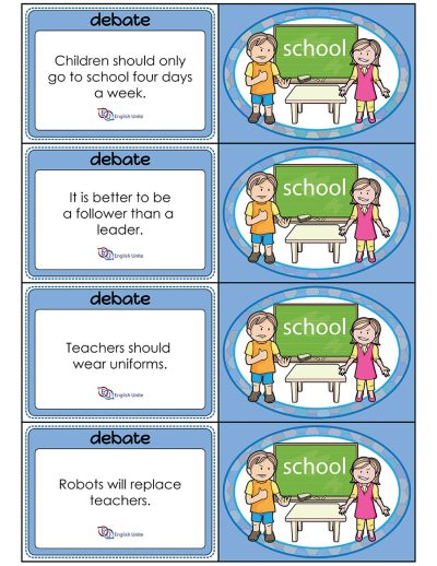 debate cards - school 2