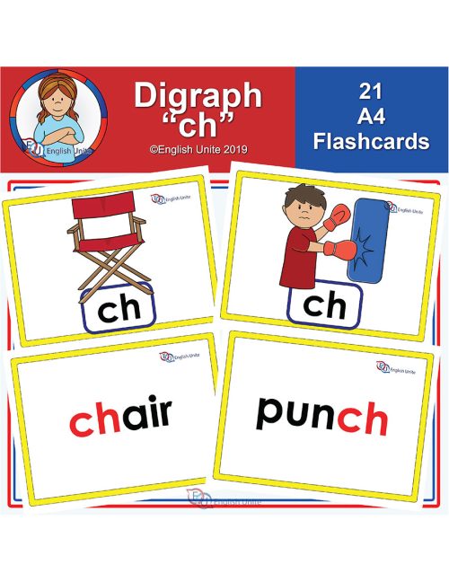 flashcards - a4 digraph ch