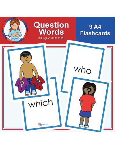 flashcards - A4 question words