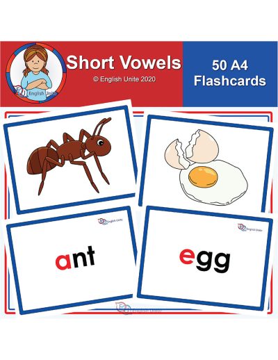 flashcards - a4 short vowels