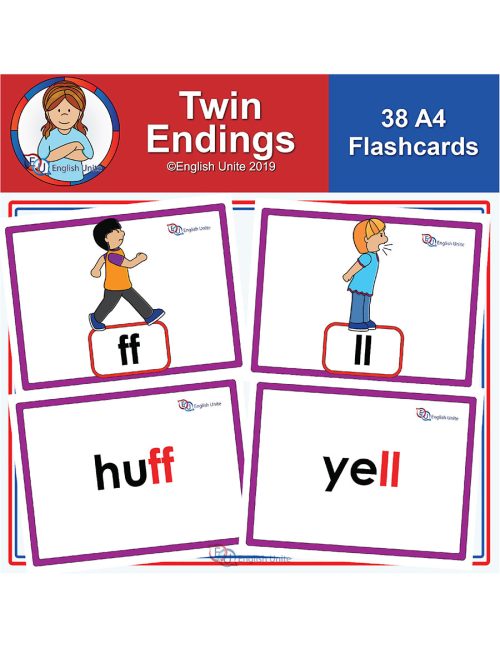 flashcards - a4 twin endings