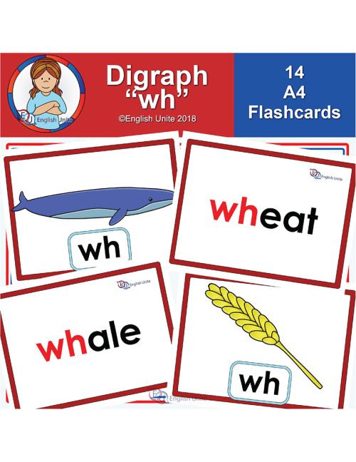 flashcards - digraph a4 wh