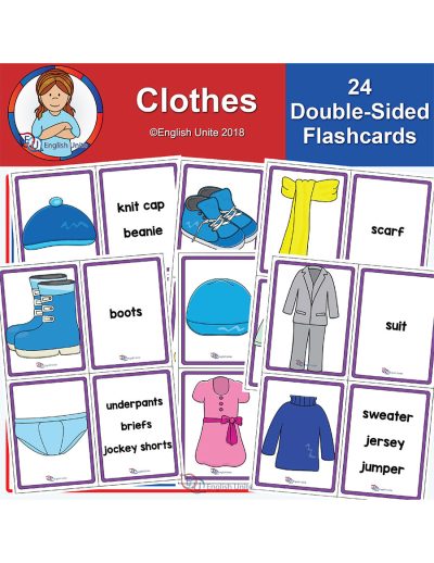 flashcards - clothes