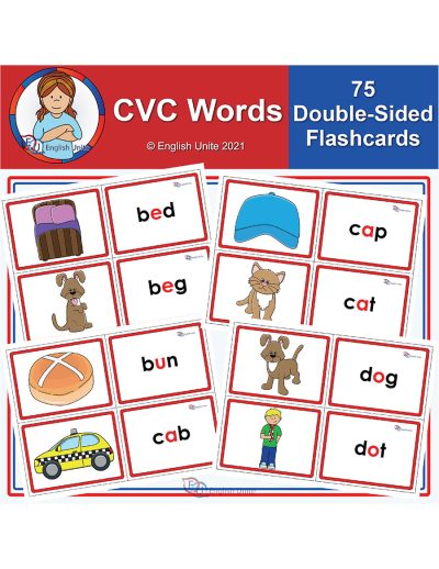 flashcards -cvc words