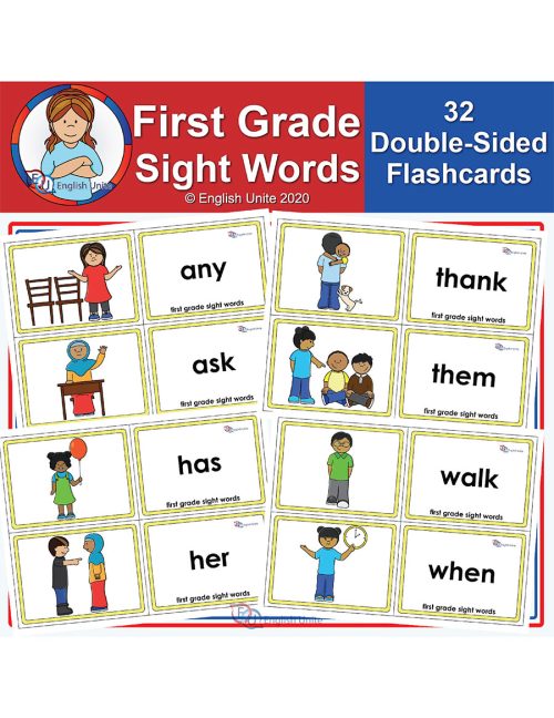 flashcards - first grade sight words