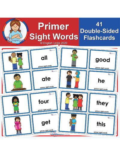 flashcards - primer sight words