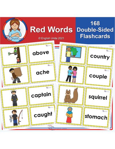 flashcards - red words