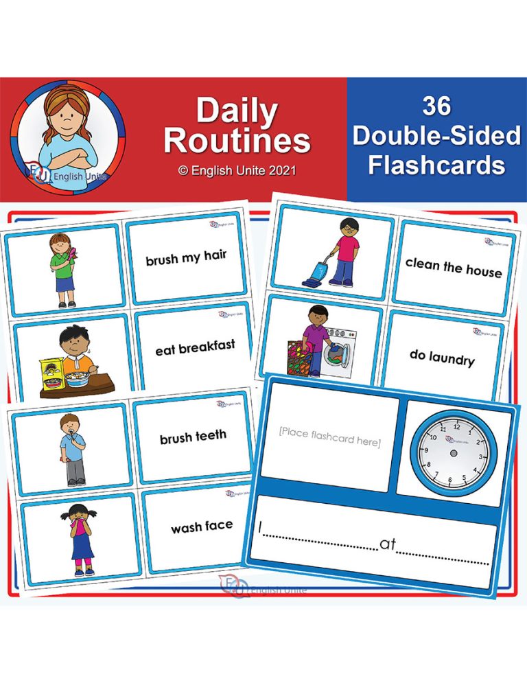 English Unite - Flashcards - Daily Routines