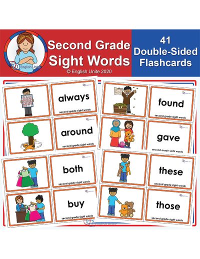 flashcards - second grade sight words