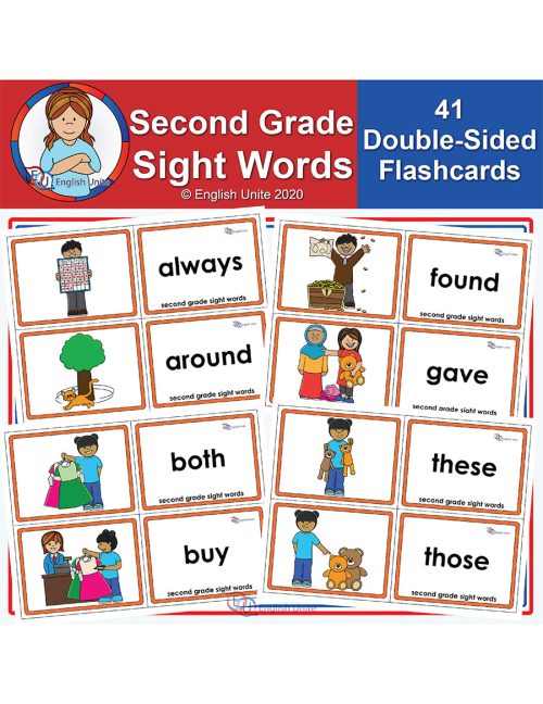 flashcards - second grade sight words