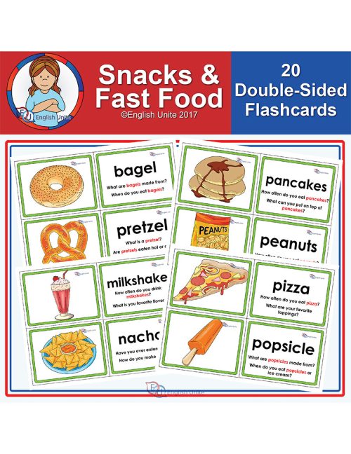 flashcards - snacks