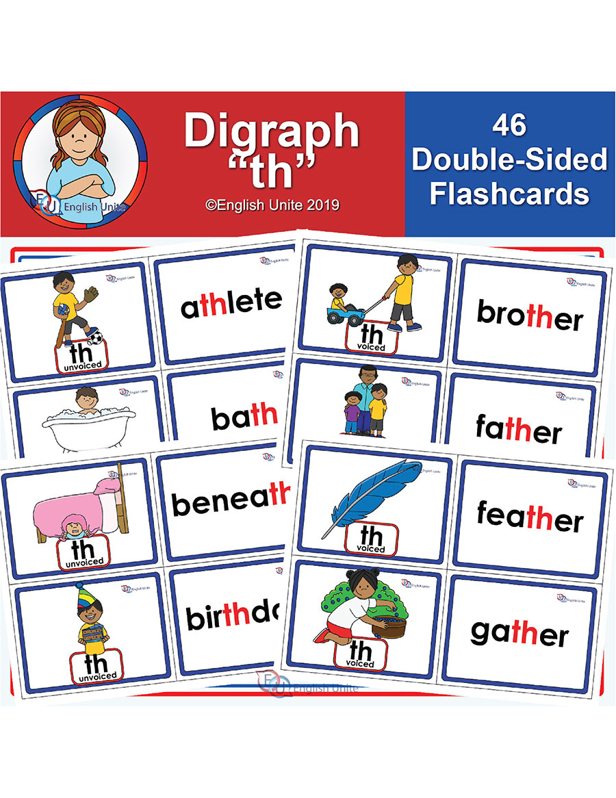 23 Digraph Picture and Word Flashcards. 