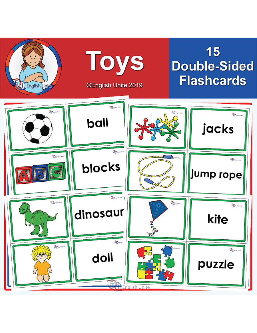 English Unite - Flashcard Set - Toys