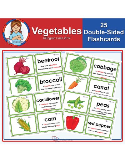 flashcards - vegetables