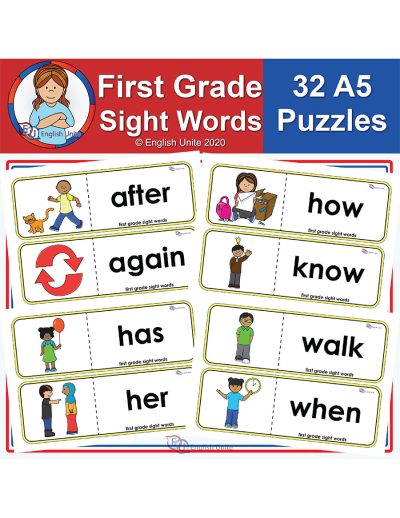puzzles - first grade sight words