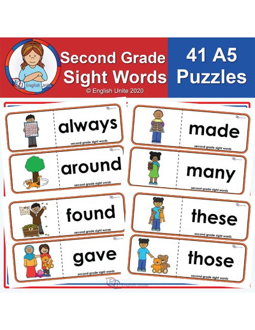 puzzles - second grade sight words
