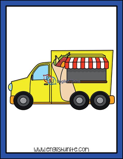 clip art - food truck
