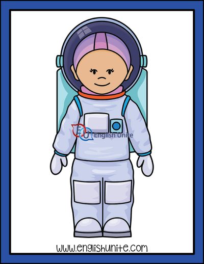 clip art - astronaut