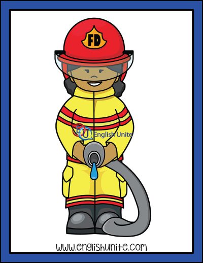 clip art - firefighter