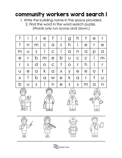 word search - workers 1
