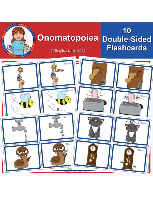 flashcards - onomatopoeia