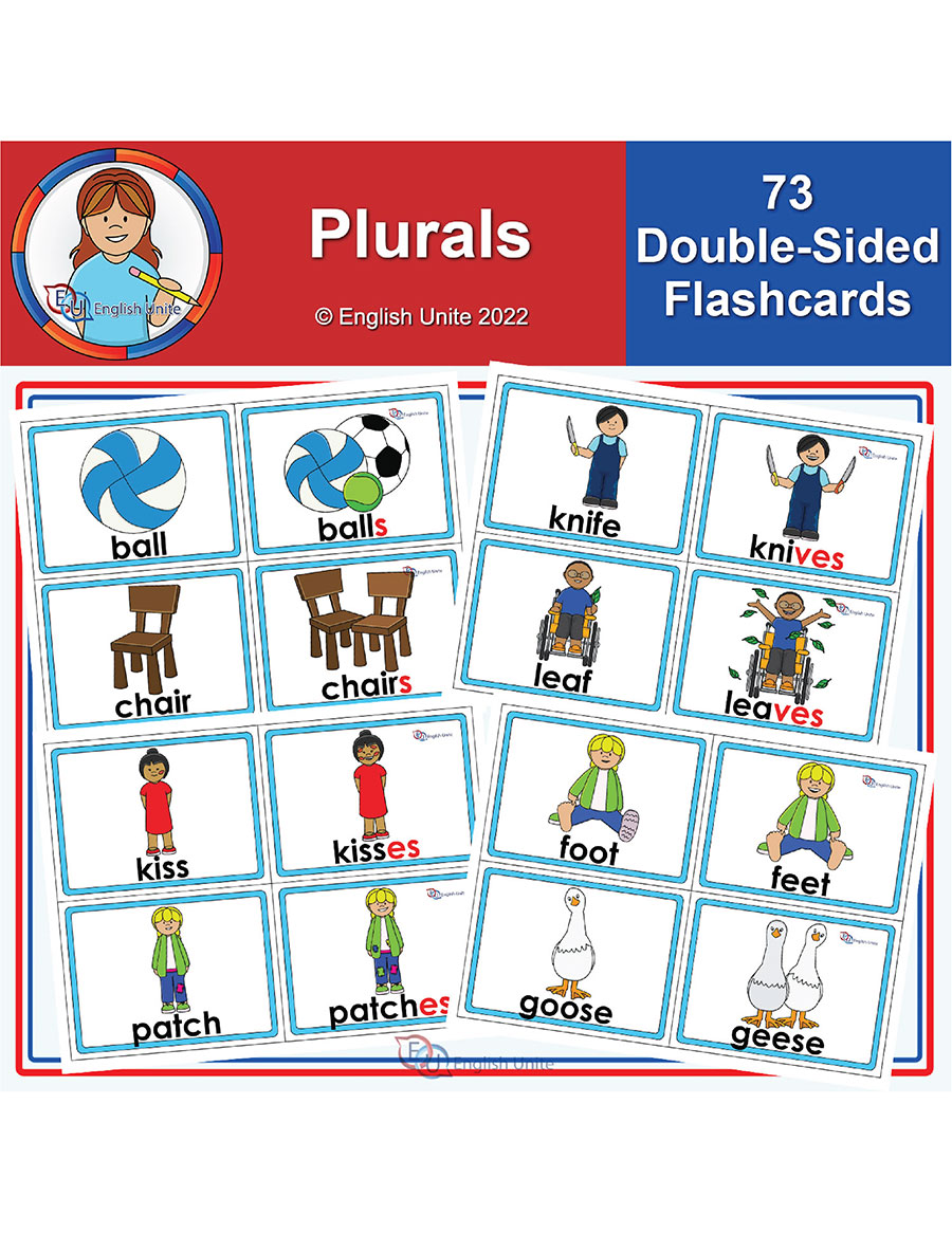 English Unite - Flashcards - Plurals