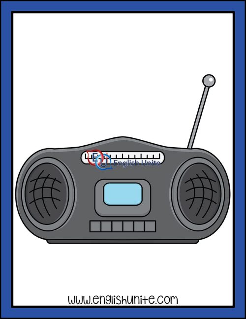 clip art - radio
