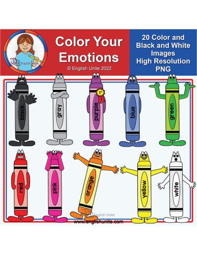 clip art - color your emotions