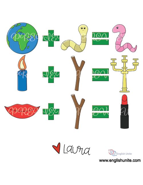 clip art - compound words pack 4 preview 2