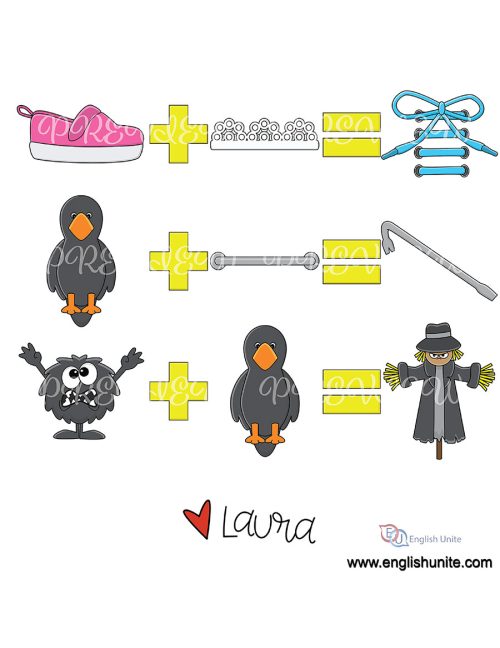 clip art - compound words pack 5 preview 2