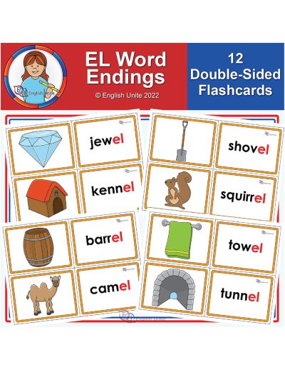 flashcards - el word endings