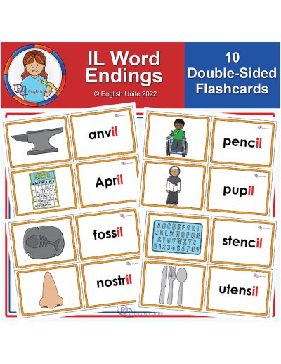 flashcards - il word endings