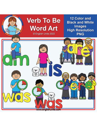 clip art - verb to be