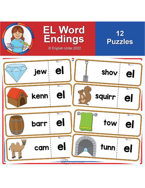 puzzles - EL word endings