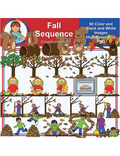 clip art - fall sequence