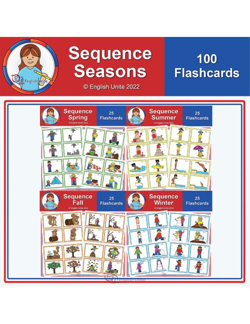 flashcards - season sequence bundle